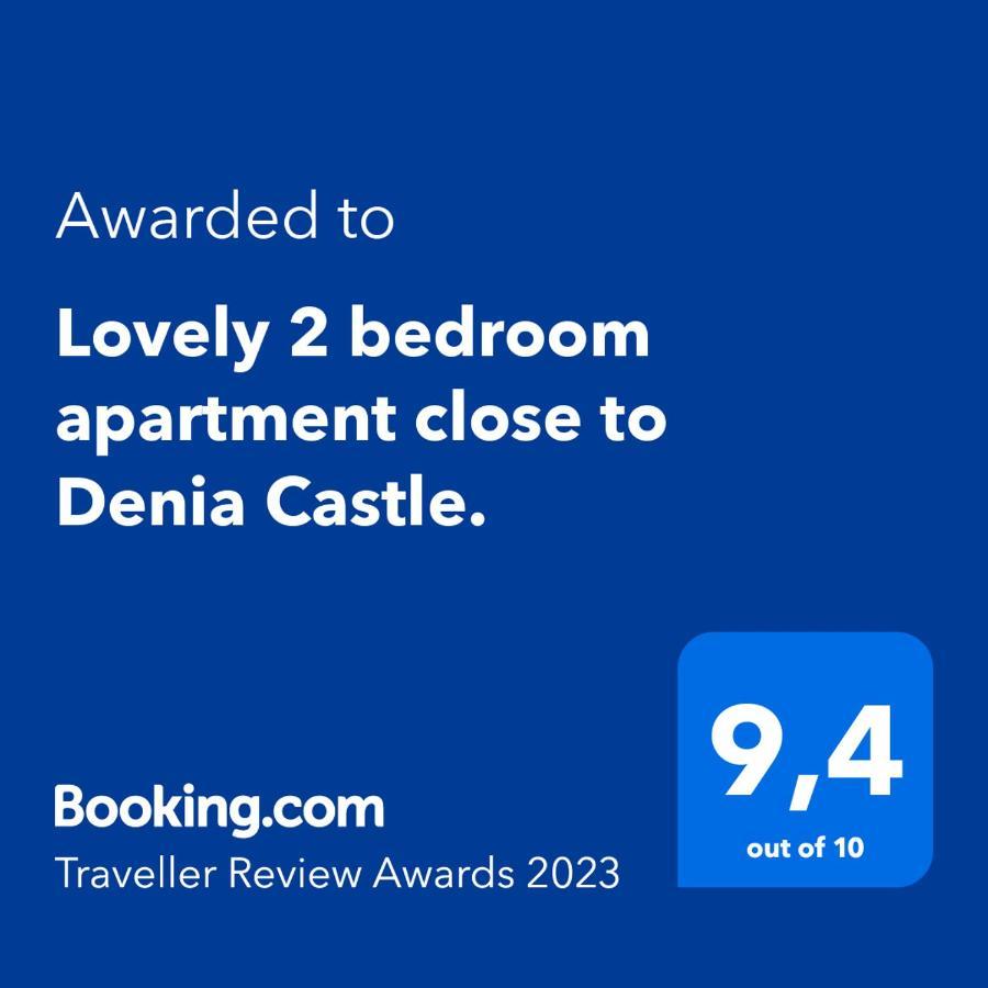 Lovely 2 Bedroom Apartment Close To Denia Castle. Zewnętrze zdjęcie